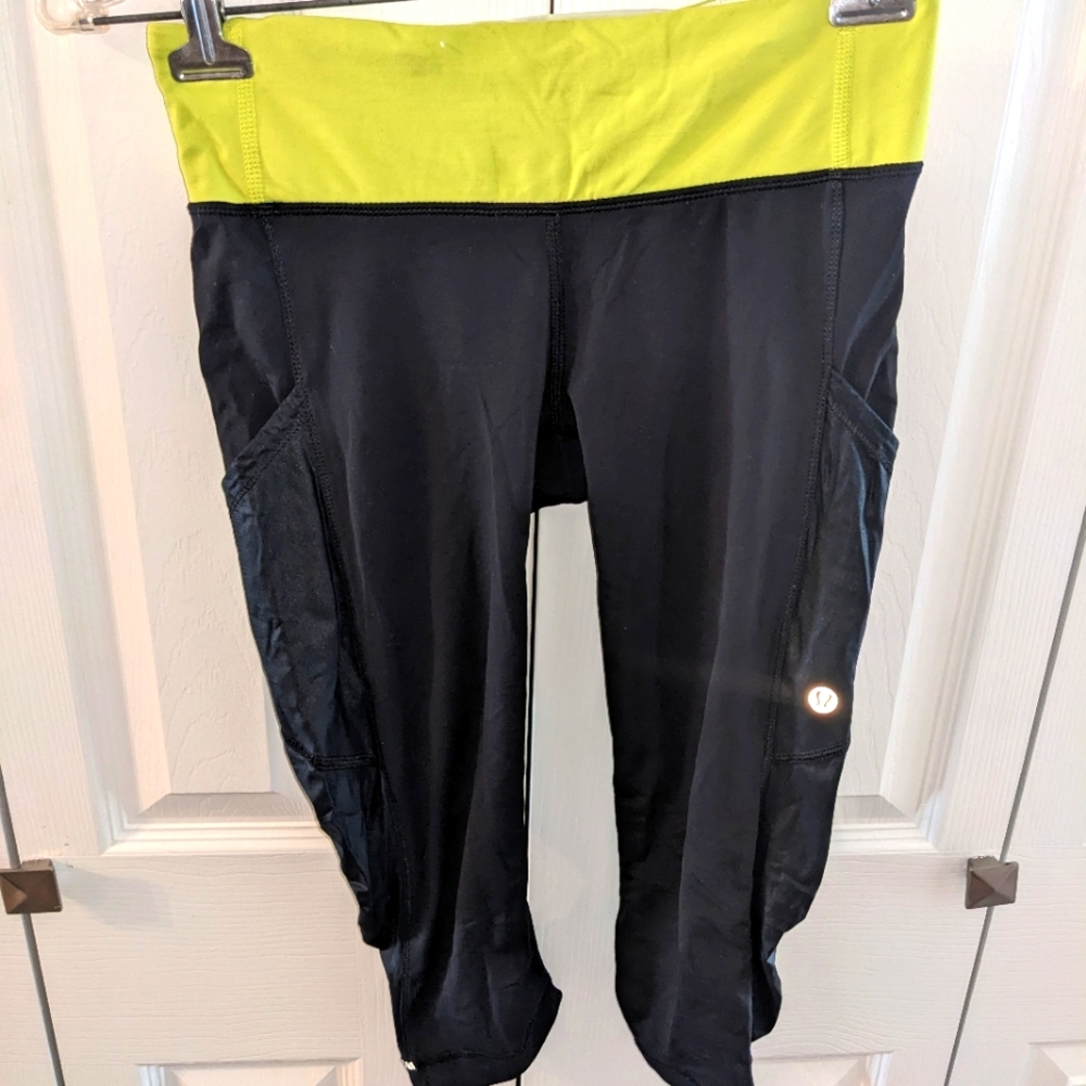 Size 4 Lululemon capris